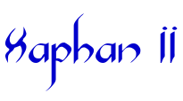 Xaphan II font
